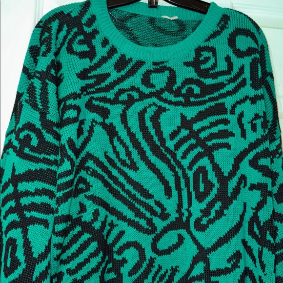 Sweaters - Vintage 90s Abstract Sweater